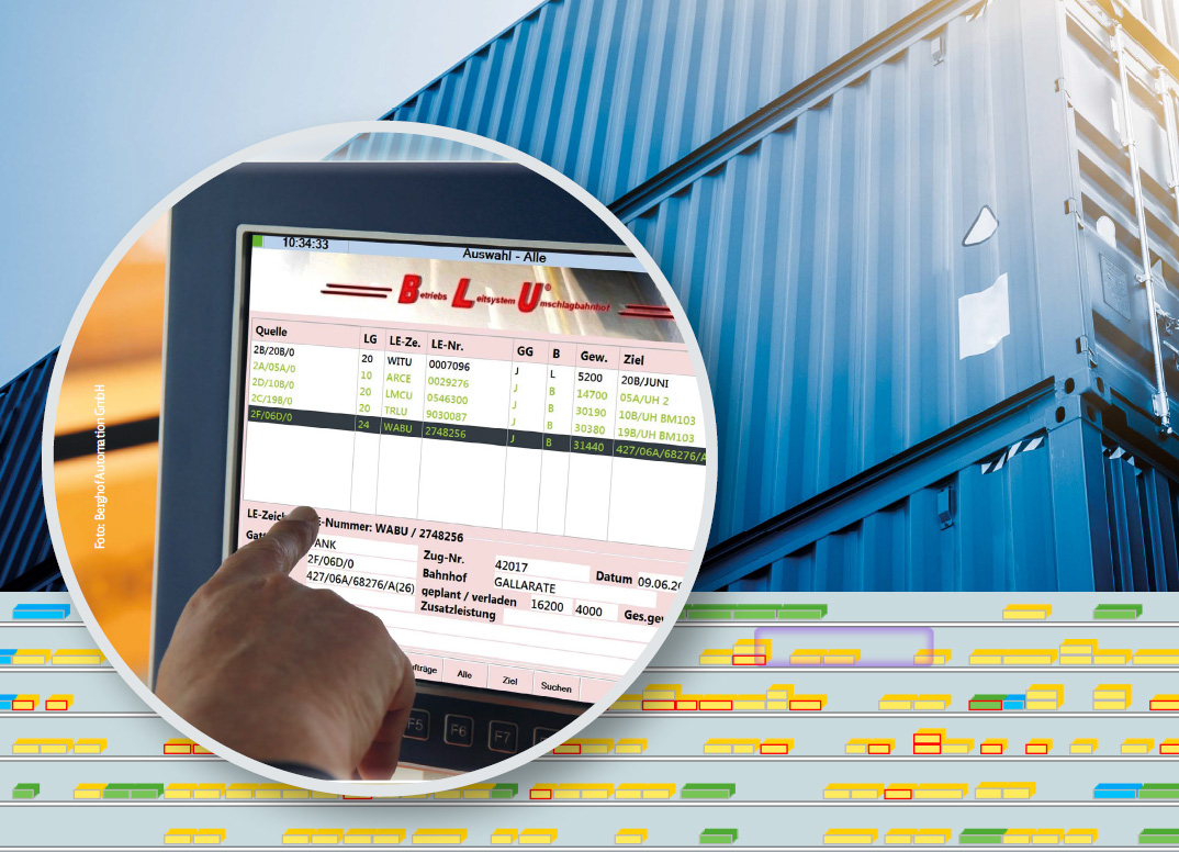 Opti File BLU OPTI in the high-performance terminal MegaHub Lehrte